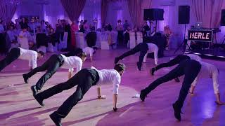 Best Surprise Groomsmen Dance Choreography [upl. by Scopp]