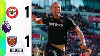 Brentford vs West Ham 11 Highlights  Premier League 2024 [upl. by Riannon]