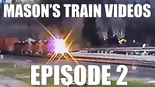 MASON’S TRAIN VIDEOS EP 2 RAILCAM RAILFANING IN SKYKOMISH amp SUMAS SUB IN NOOKSACK [upl. by Dolly56]