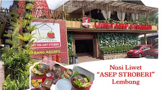 RESTORAN LIWET ASEP STROBERI LEMBANG BANDUNG [upl. by Eissen]