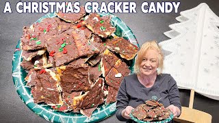 CHRISTMAS CRACKER CANDY Christmas Crack using Saltines [upl. by Sivet]