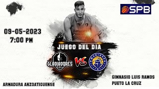 GLADIADORES DE ANZOÁTEGUI vs MARINOS DE ANZOATEGUI 090523  SPB 2023 EN VIVO [upl. by Hally]