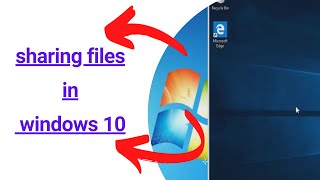 how to share folder pc to pc  shared folder windows 10  computer networking tutorial [upl. by Pauli]