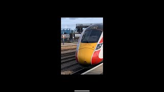 LNER First Class Peterborough to Lincoln Class 800 AZUMA [upl. by Arihsat466]