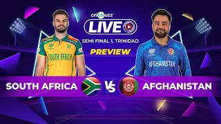 T20 World Cup SemiFinal 1  South Africa v Afghanistan Preview [upl. by Ised]