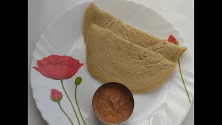 FOXTAIL MILLET DOSAThinai dosaiHealthy breakfast recipeMillet recipesதினை தோசை [upl. by Saile]