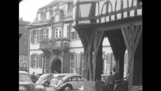 Michelstadt 1954 archive footage [upl. by Cykana]