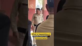 Fight at Dehradun District Court Uttarakhand dehraduncourt pcsj adda247judiciary adda247 [upl. by Liamaj]