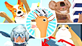 DEER SIMULATOR MODERN WORLD  ALL BOSSES [upl. by Ailati]