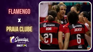 Sesc Flamengo X Praia Clube  MELHORES MOMENTOS  Superliga BET7K Feminina 2324 [upl. by Giselle174]