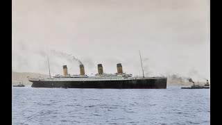 4K 60fps colorized Titanic1912 Only existent footage [upl. by Burley620]