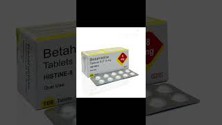 Betahistine Uses  Mechanism of action Side effects  Pharmacology [upl. by Amoreta]