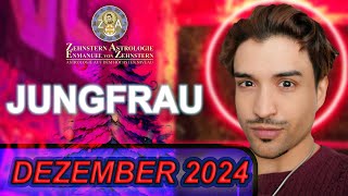 JUNGFRAU MONATSHOROSKOP DEZEMBER 2024  ZEHNSTERN ASTROLOGIE [upl. by Macleod]