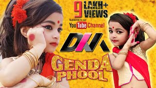 GENDA PHOOL  Badsha  Boro Loker Beti Lo Lomba Lomba Chul  Children Dance Video by Diva [upl. by Ainuj]