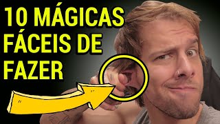 10 MÁGICAS FÁCEIS PARA FAZER AGORA EM CASA MágicaEmCasa [upl. by Anoiuq173]