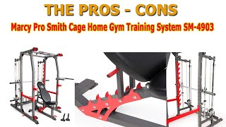 Marcy Pro Smith Cage Home Gym Training System SM4903 Review [upl. by Abraham]