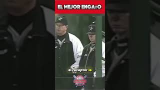 Eñ mejor engaño en la historia del béisbol mlbb beisbol mlbhighlights baseball youtubeshorts [upl. by Keiryt338]