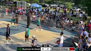 Dirt Bowl 2024 Week 2 Game 1 Business As Usual vs Simmons College [upl. by Einapets1]