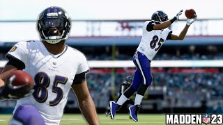 Madden 23 Face Of The Franchise WR I Broke The Single Season Receiving Record [upl. by Alanah822]