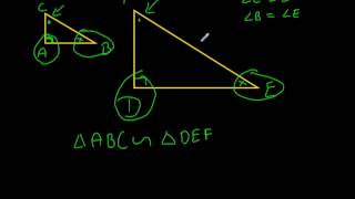 Gelijkvormige driehoeken herkennen [upl. by Adnalu]