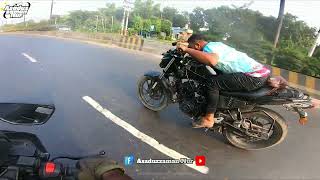 Yamaha FZS V3 BS4 MOD Version এর কাছে Yamaha R15 V3 ১০০ পর্যন্ত পাত্তা পেলো না 🤣🥵 motovlog vlog [upl. by Ahiel149]