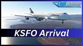 KSFO Arrival  MSFS [upl. by Edahs]