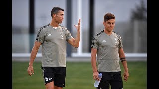 The first week of Juventus training for Bianconeri internationals [upl. by Trueman]