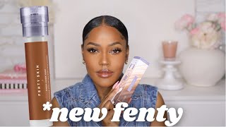 NEW FENTY SKIN Hydra Vizor Huez Tinted Moisturizer SPF 30 [upl. by Nico]