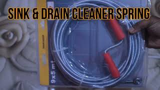 Unboxing Drain Cleaner [upl. by Ardekan]