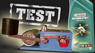 Castrol Magnatec Diesel 10W40 Engine oil test Piotr Tester [upl. by Ferrand391]