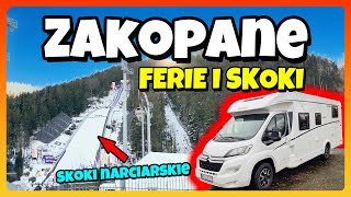 ZAKOPANE W FERIE  Skoki Narciarskie  BILETY NA ZLOT  Knajpka w Zakopanem  Kamperem w Góry [upl. by Ydnarb]