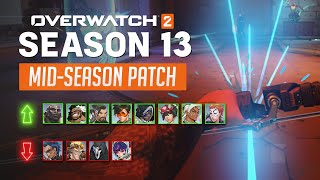 OW Classic 6v6 is here BUT theres still a normal patch  Overwatch 2  Mid Season 13 [upl. by Leuqer]