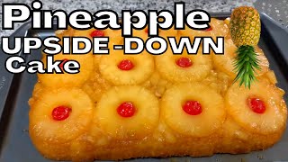 How to make a Beautiful Pineapple Upside Down Cake [upl. by Atikel206]