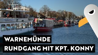 Warnemünde Walk mit Fairplay FlottenKapitän Konny durch den KreuzfahrtHafen [upl. by Mayhs]