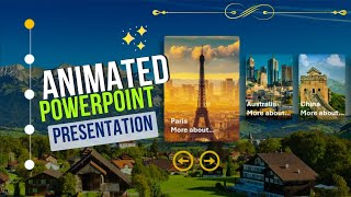 Best Animated PowerPoint Presentation by Morph Transition [upl. by Issy]