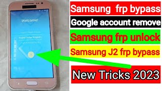 Samsung J2 Frp Bypass 2023  Samsung J200F  J200G Remove Google Account Lock New Method 2023 [upl. by Nahtanaj]