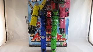 Ressha Gattai Series 15 DX ToQOh Review Ressha Sentai ToQger [upl. by Arehc]