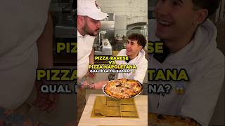 PIZZA BARESE vs PIZZA NAPOLETANA😳 Qual è la più buona puglia pizza shorts bari [upl. by Awra]