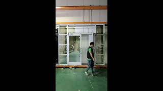 Double grey tinted glass commercial door [upl. by Terriss158]