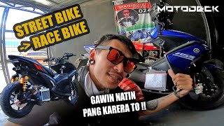 AEROX amp NMAX RACE BIKE  MOTODECK BUILD SERIES SEASON 1 EPISODE 2 [upl. by Conte333]