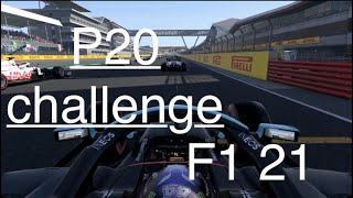 F1 21 P20 Challenge NO DRSERS [upl. by Henleigh]