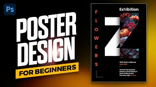 Poster Design Photoshop Tutorial for Beginners [upl. by Onitselec]