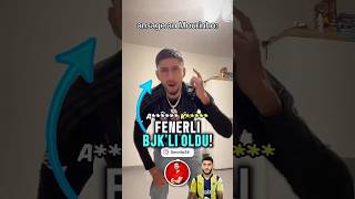 FENERLİ TARAFTAR BEŞİKTAŞ’LI OLDU 😂 fenerbahçe beşiktaş futbol [upl. by Crissy]