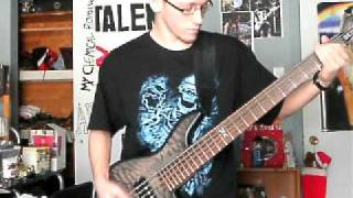 Les Vulgaires Machins  Compter les corps  bass cover [upl. by Erida]