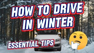 How to Drive Safely in Winter Weather🥶 Essential Tips❄️ [upl. by Hessler926]