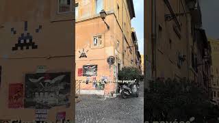 ✨ Trastevere le cœur bohème de Rome 💛 trastevere rome dolcevita voyage floetjulie [upl. by Raffaello]