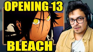 MÚSICO REACCIONA A BLEACH OPENING 13  Ranbu No Melody  SID [upl. by Leuqer]