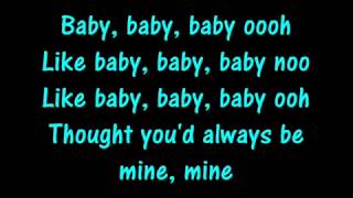 Baby Justin Bieber Lyrics [upl. by Retxed]