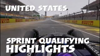 Sprint Qualifying Highlights  2024 United States Grand Prix [upl. by Bledsoe]