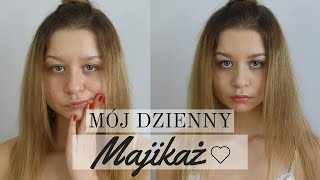 MÓJ DZIENNY MAKIJAŻ  ŁATWY MAKEUP  NO MAKEUP [upl. by Husch662]